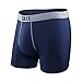 SAXX Men's Set of 2 (two) Platinum Boxer Briefs SXBB41F - Color: Black and Navy; Size: Large; Essential Colors for Daily Use
