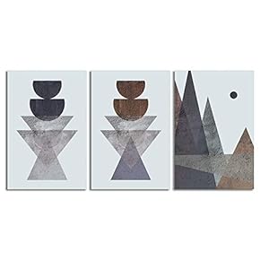 signwin-3 Piece Canvas Wall Art-Modern Nordic Style-Canvas Prints...