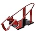 Goplus Motorcycle Wheel Chock Cradle Scooter Bike Stand Lift Mount Trailer (Red)
