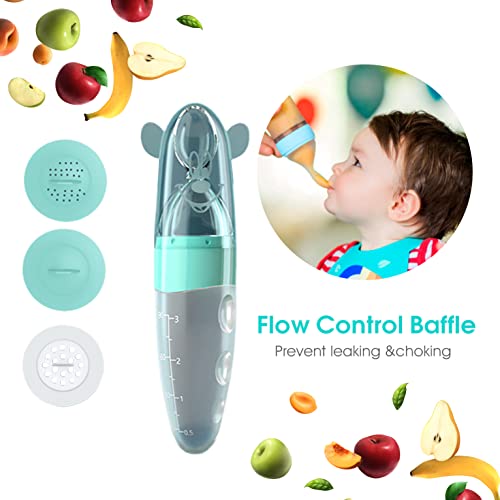 Baby Feeder, Fruit Feeder PacifierMilk Frozen Silicone Infant Spoons