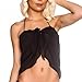 Sunfei Women Beach Cover Up Chiffon Skirt Bikini Swimwear Coverup Skirt Swimsuit (Black)