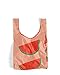 BAGGU Standard Reusable Shopping Bag (One Size, Peach Watermelon)