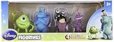 Beverly Hills Teddy Bear Company Monsters Inc. Toy Figure, 4-Pack