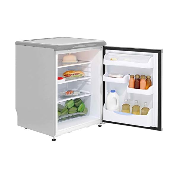 HOTPOINT RLA36G 60cm Wide Under Counter Freestanding Fridge - Graphite