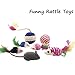 Yangbaga 25 Cat Toys Assortments, 7 Real Fur Rattle Mice, Interactive Wand, Crinkle Balls and Springs for Cats, Puppy, Kitty, Kitten