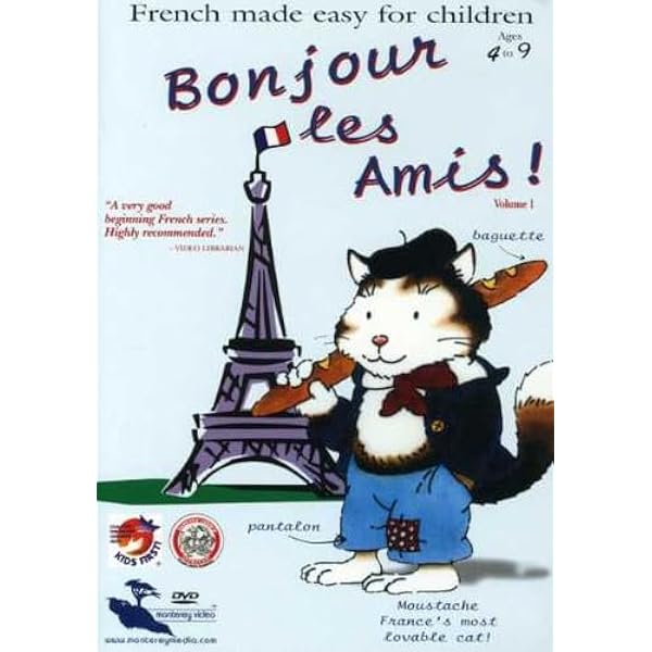 French for Kids 1: Beginner Level 1 [DVD](中古品) Amazon.com: French for Kids: Learn French with Penelope and Pezi