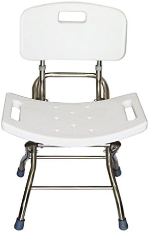 Shower Chair WSSF Elderly Shower Potty Seat Chair With Backrest Foldable Pregnant Women Disabled Bathroom Toilet Non-slip Bathing Stool