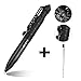 Hyacinth B2 Black Premium Tactical Pen with 1 Ink Refill, Professional Self Defense Pen Emergency Glass Breaker, Multifunctional Survival and Writing Tool