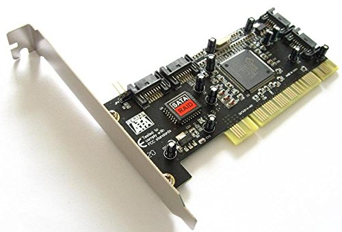 4 Ports SATA to PCI Sil3114 CONTROLLER RAID CARD PCI 4xSATA win7(64bit) Support 3TBx4 HDD
