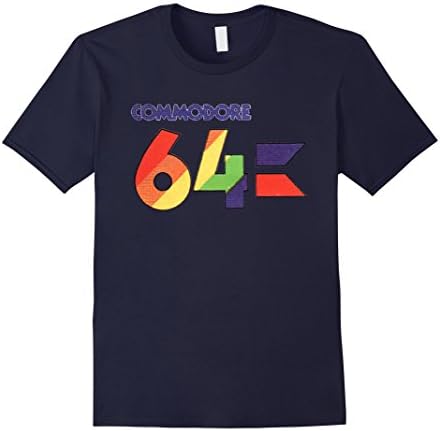 Men's Commodore 64 Retro Computer New Design T-shirt 2XL Navy