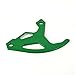 JFG RACING Dirt Bike Rear Brake Disc Guard,CNC Motorcycle Rotor Cover Protector for KX250F 04-18/KX450F 06-18/KX125 04-05/KX250 04-07 19-21/KLX450R 07-19-Green