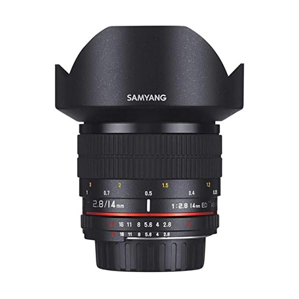 Samyang 14/2,8 Objektiv DSLR Nikon F AE manueller Fokus automatischer Blendenring Fotoobjektiv, Weitwinkelobjektiv… – Bild 4