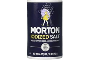 AZEKO Iodized Salt - Morton - 26 oz/737 Grams (one pack)