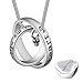 No longer by my side,forever in my heart carved locket cremation Urn necklace for mom & dad (Grandma)