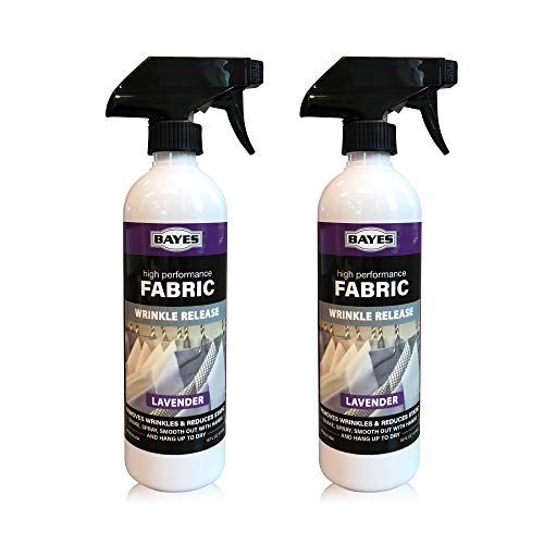 Bayes High-Performance Fabric Wrinkle Release, Static Cling Remover - Removes Wrinkles & Reduces Static - Refreshing Lavender Scent, 16 oz, 2 Pack - Thumbnail 2