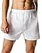 Hanes Mens White Boxers (Pack of 2)