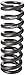 RockShox Vivid/Kage Coil Spring, 450lb, 216/220 x 70, Gray