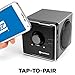 GOgroove BlueSYNC BX Portable Wireless Bluetooth Speaker - Rechargeable Compact Speaker with NFC, AUX and USB Inputs, Mic, Playback Controls for Flash Media, 4-6 Hour Battery (Wireless, Silver)