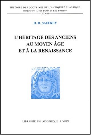 L' héritage des anciens au Moyen âge et à la Renaissance