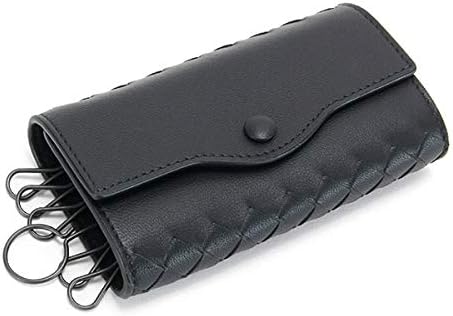 Amazon 名入れ可 ボッテガヴェネタ キーケース ブラック V001n 1000 ボッテガベネタ 6連 キーリング ブランド 男性 本革 革 並行輸入品 Bottega Veneta ボッテガヴェネタ キーケース