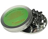 Cookie and Fondant Number Cutters by CiE - 9 Pcs, 1.5 Inch Mini Cookie Cutter Set. Includes storage box and recipe.