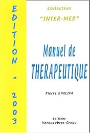 Manuel de thérapeutique