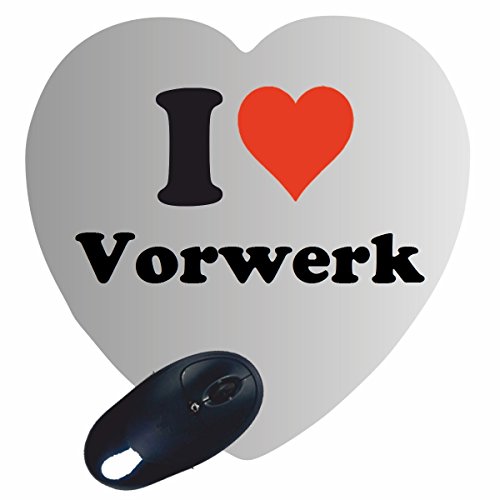 EXKLUSIV: Heart Mousepad "I Love Vorwerk" , a great gift idea for your partner, colleagues and many more!