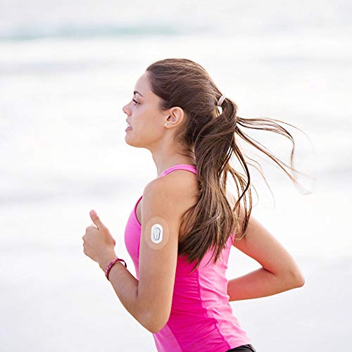 30pcs Transparent Adhesive Patches for Dexcom G6, YOYOFOX Waterproof and Hypoallergenic Patches That Lasting up to 10days,Latex Free,Easy Carry Plastic Storage Box Included