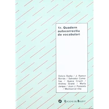 1r Quadern autocorrectiu de vocabulari (Quaderns autocorrectius) 1r Quadern autocorrectiu de vocabulari (Quaderns autocorrectius)