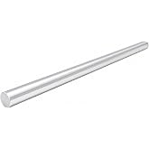 6061 Round USA Aluminum Solid Bar - Extruded Lathe Stock, 13" Length, US Material (1/2")