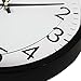OCEST Wall Clock, Quartz Round Wall Clock Silent Non Ticking Battery Operated 10 Inch Easy to Read Decorative Clock for Home Office School