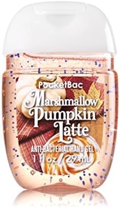 Bath &amp; Body Works Marshmallow Pumpkin Latte Scented Pocketbac Hand Gel 29ml by Pocketbac