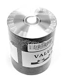 Taiyo Yuden 4.7 GB 16x Thermal Printable Silver DVD-R (value Line), 100 Pack