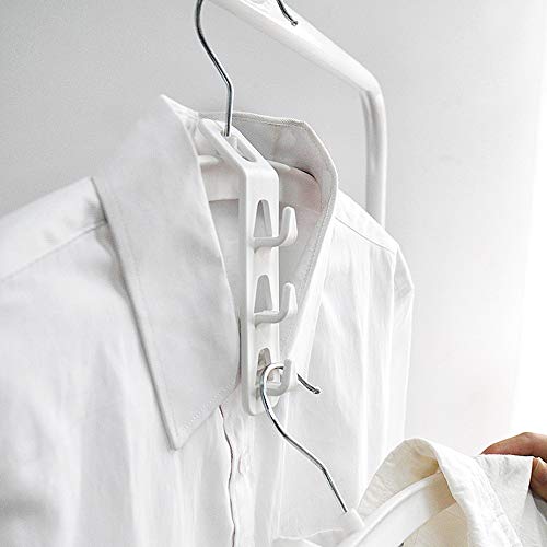 Cascading Clothes Hanger Hooks,Space Saving Series MultiFunction Multi