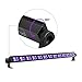 Black Lights 36 W 12 LED UV Bar Glow Parties Ultraviolet Blacklights, 360° Adjustable 396 nm Halloween, Christmas, Pub, Bar DJ Stage Lighting
