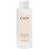 EVER Beauty Water Micellar Cleaning Water & Eye Makeup Remover – Rose Water, Lactic Acid & Pro/Prebiotics Cleanser for Sensitive Skin, Removes Waterproof Makeup, Tones & Hydrates - 5.9 fl oz