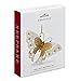 Hallmark Keepsake Christmas Ornament 2018 Year Dated, Brilliant Butterflies Gold and White