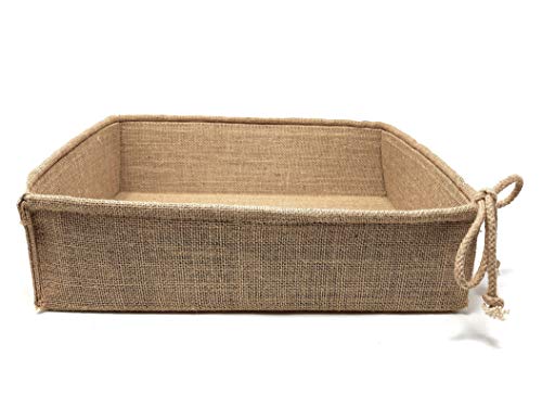 Decorative-Burlap-Basket-Storage-Bin-Organizer-for-Rustic-Farmhouse-Decor-Large-14-x-975-x-4-inches