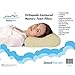 Contour Memory Foam Pillow by SnoozeWise. Firm Yet Supportive. Relieve Your Pillow Neck Pain! Extra Allergy Pillow Case, Soft Eye Shades and Foam Earplugs. Size 22.4x14.4 inches with 2 Neck Heights.