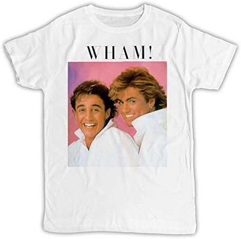 Cool Funny George Michael Wham Movie Poster Cool Tshirt Poster Ideal Gift Birthday Present Unisex Mens Tshirt