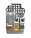Over The Door Mount Kitchen and Bathroom Cabinet Vanity Storage Organizer Basket (Cabinet/Vanity Organizer)