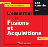 L ESSENTIEL DES FUSIONS ET ACQUISITIONS 4EME EDITION (CARRÉS ROUGE) (French Edition) by 