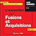 L ESSENTIEL DES FUSIONS ET ACQUISITIONS 4EME EDITION (CARRÉS ROUGE) (French Edition) by 
