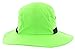 JFH GROUP Mens Womens Unisex Packable Wide Brim Summer Hat w/Neck Flap (F006 Neon Green)