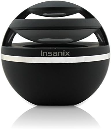 Insanix BT Bluetooth Wireless Speaker - Ulta Portable and Rechargeable - with Color Changing LED Lights