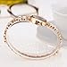 Ikevan Ikevan Newest Fashion Daisies Flower Rose Gold Bracelet Wrist Watch Jewelry Bangle Gift for Women Girls