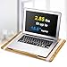 Gogloo Bamboo Lap Desk – Portable Laptop Desks, Natural Bamboo Platform with Removable Cushion. Perfect for Work on Bed & Sofa Couch – Fits Up to 15.6 Inch Laptopsthumb 2