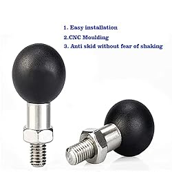 iHYTOON 1" Ball Mount Adapter Threaded Post Screw