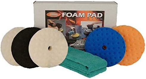 Lake Country Advanced Curved Edge 7.5" Foam Pad Kit