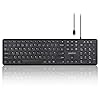 Perixx-PERIBOARD-210-USB-C-Full-Size-Keyboard-with-Ultra-Thin-Design-and-Quiet-Keys-for-Computer-Laptop-PC-Desktop-UK-QWERTY-Black perixx PERIBOARD-210 USB-C Full Size Keyboard with Ultra Thin Design and Quiet Keys for Computer, Laptop, PC, Desktop…